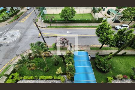 Vista da Sala de apartamento para alugar com 2 quartos, 75m² em Embaré, Santos