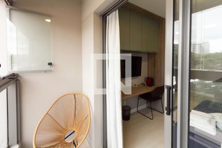 Studio para alugar com 20m², 1 quarto e sem vagaVaranda