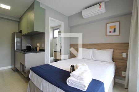 Studio de kitnet/studio para alugar com 1 quarto, 20m² em Indianópolis, São Paulo