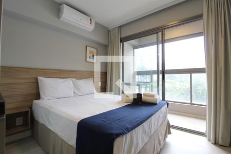 Studio de kitnet/studio para alugar com 1 quarto, 20m² em Indianópolis, São Paulo