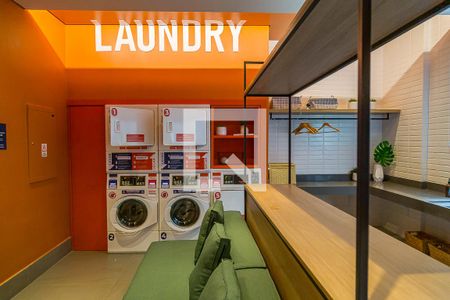 Apartamento para alugar com 27m², 1 quarto e sem vaga Apartamento para alugar com 27m², 1 quarto e sem vagaLavanderia