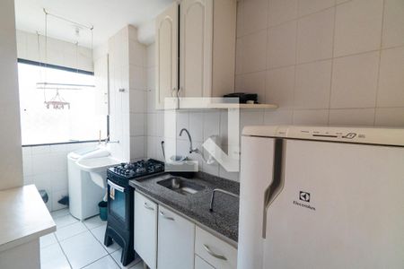 Cozinha e Área de Serviço de apartamento à venda com 1 quarto, 36m² em Vila Guarani (zona Sul), São Paulo