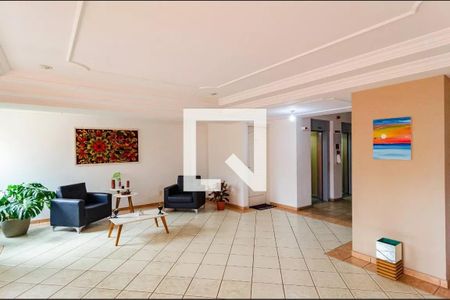 Apartamento à venda com 36m², 1 quarto e 2 vagasHall social