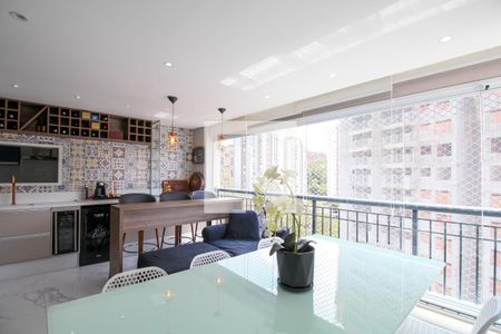 Varanda gourmet de apartamento à venda com 2 quartos, 96m² em Vila Andrade, São Paulo