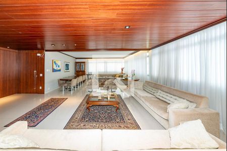 Salas de apartamento à venda com 5 quartos, 350m² em Serra, Belo Horizonte