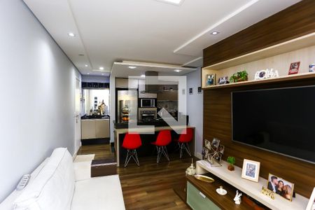 sala de apartamento à venda com 3 quartos, 76m² em Parque Reboucas, São Paulo