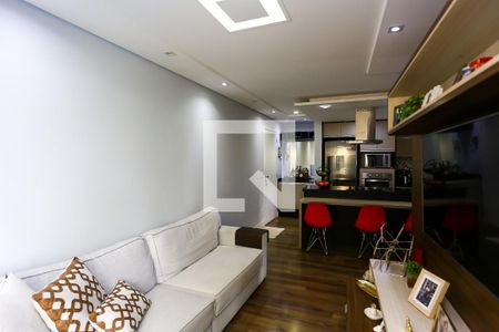 sala de apartamento à venda com 3 quartos, 76m² em Parque Reboucas, São Paulo