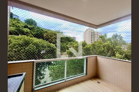 Sala vista de apartamento à venda com 2 quartos, 64m² em Botafogo, Rio de Janeiro