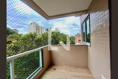 Varanda de apartamento à venda com 2 quartos, 64m² em Botafogo, Rio de Janeiro