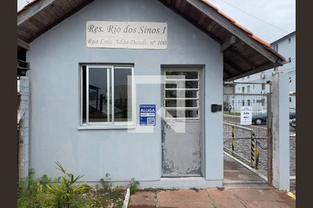 Apartamento para alugar com 44m², 2 quartos e 1 vagaplaquinha fachada