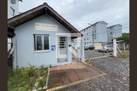 Apartamento para alugar com 44m², 2 quartos e 1 vagaplaquinha fachada