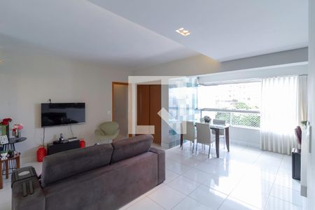 Sala de apartamento à venda com 3 quartos, 88m² em Nova Suíça, Belo Horizonte