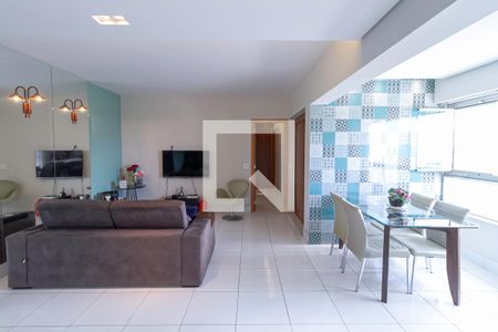 Sala de apartamento à venda com 3 quartos, 88m² em Nova Suíça, Belo Horizonte