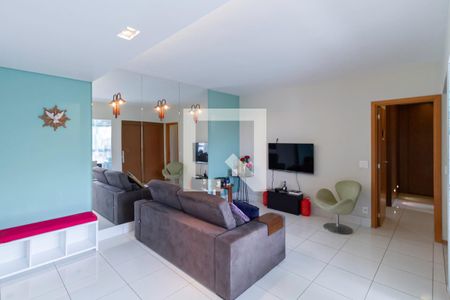 Sala de apartamento à venda com 3 quartos, 88m² em Nova Suíça, Belo Horizonte