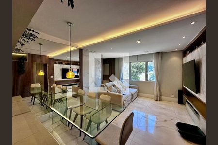 Sala de apartamento à venda com 2 quartos, 92m² em Cidade Monções, São Paulo