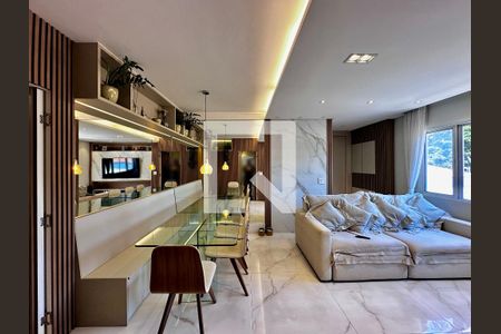 Sala de apartamento à venda com 2 quartos, 92m² em Cidade Monções, São Paulo