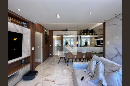 Sala de apartamento à venda com 2 quartos, 92m² em Cidade Monções, São Paulo