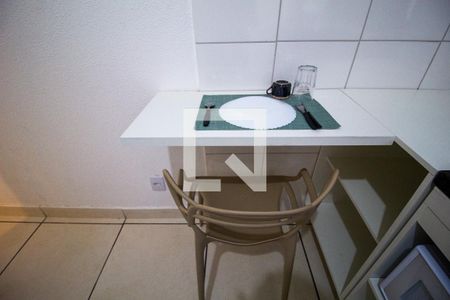 Cozinha de kitnet/studio para alugar com 1 quarto, 35m² em Jardim do Sol, Sorocaba