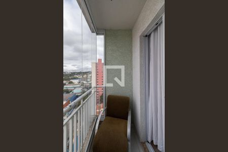 Varanda Sala de apartamento à venda com 2 quartos, 50m² em Vila Carmosina, São Paulo