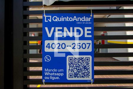 Apartamento à venda com 60m², 2 quartos e 1 vagaPlaquinha instalada na fachada