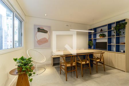 Studio para alugar com 25m², 1 quarto e sem vagaCoworking