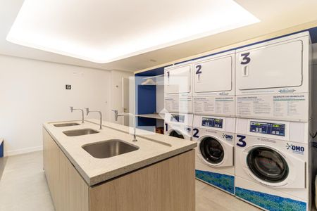 Studio para alugar com 25m², 1 quarto e sem vagaLavanderia