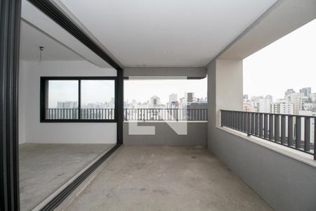 Varanda Gourmet de apartamento à venda com 3 quartos, 170m² em Pinheiros, São Paulo