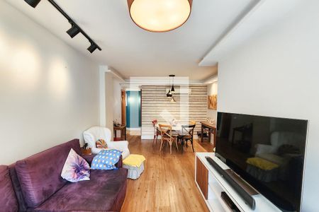 Sala de apartamento à venda com 2 quartos, 95m² em Laranjeiras, Rio de Janeiro