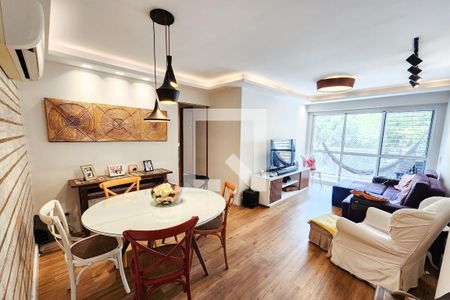 Sala de apartamento à venda com 2 quartos, 95m² em Laranjeiras, Rio de Janeiro