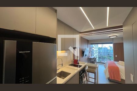 Studio à venda com 26m², 1 quarto e sem vaga Studio à venda com 26m², 1 quarto e sem vagaCozinha