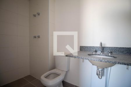 Banheiro de apartamento à venda com 1 quarto, 28m² em Chácara Santo Antônio (zona Sul), São Paulo