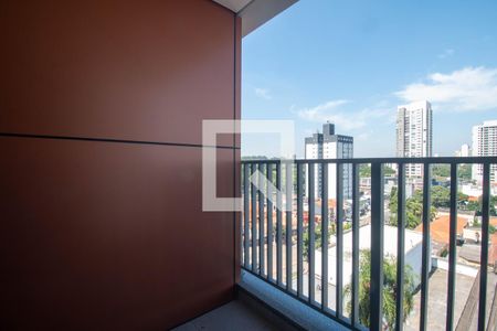 Varanda de apartamento à venda com 1 quarto, 28m² em Chácara Santo Antônio (zona Sul), São Paulo