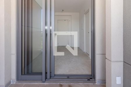 Varanda da Sala de apartamento à venda com 1 quarto, 28m² em Chácara Santo Antônio (zona Sul), São Paulo