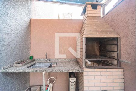 Área Gourmet de apartamento à venda com 2 quartos, 115m² em Parque São Vicente, Santo André