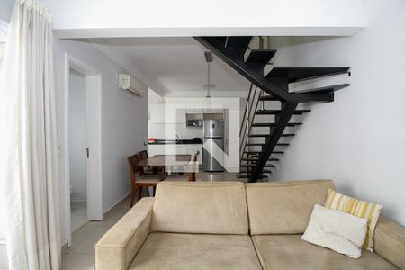 Sala de Estar e Jantar de apartamento à venda com 1 quarto, 100m² em Paraíso, São Paulo