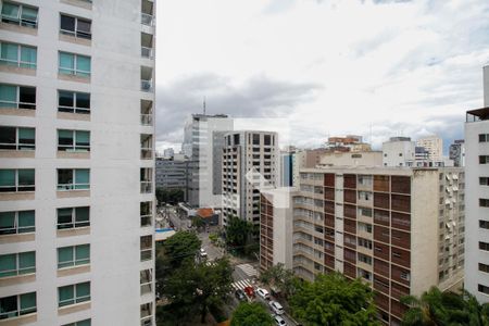 Apartamento à venda com 100m², 1 quarto e 2 vagasVista da Varanda da Suíte