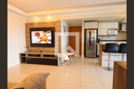 Sala de TV de apartamento para alugar com 2 quartos, 85m² em Vila Andrade, São Paulo
