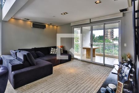 Sala de apartamento à venda com 2 quartos, 210m² em Jardim Fonte do Morumbi, São Paulo
