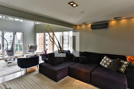 Sala de apartamento à venda com 2 quartos, 210m² em Jardim Fonte do Morumbi, São Paulo