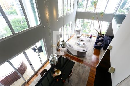 Vista da Sala de apartamento à venda com 2 quartos, 210m² em Jardim Fonte do Morumbi, São Paulo