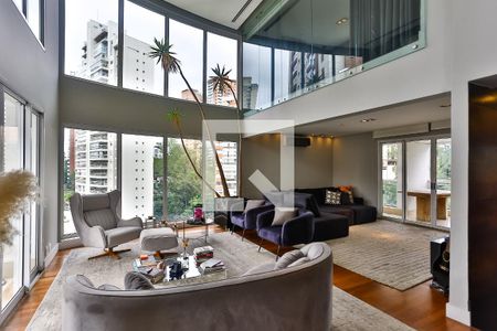 Sala de apartamento à venda com 2 quartos, 210m² em Jardim Fonte do Morumbi, São Paulo