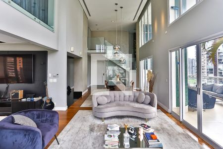 Sala de apartamento à venda com 2 quartos, 210m² em Jardim Fonte do Morumbi, São Paulo