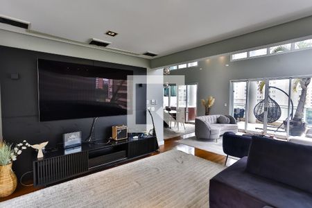 Sala de apartamento à venda com 2 quartos, 210m² em Jardim Fonte do Morumbi, São Paulo