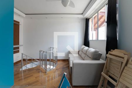 Living de apartamento para alugar com 2 quartos, 84m² em Vila Caputera, Mogi das Cruzes