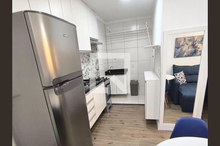 Cozinha  de apartamento para alugar com 2 quartos, 36m² em Várzea da Barra Funda, São Paulo