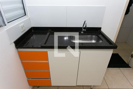 Cozinha de kitnet/studio para alugar com 1 quarto, 20m² em Vila Prudente, São Paulo