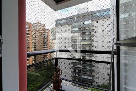 Varanda de apartamento para alugar com 1 quarto, 35m² em Vila Nova Conceição, São Paulo