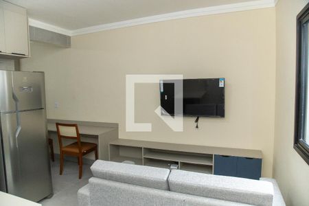 Sala de apartamento para alugar com 1 quarto, 34m² em Cidade Monções, São Paulo