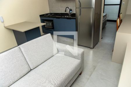 Sala de apartamento para alugar com 1 quarto, 34m² em Cidade Monções, São Paulo
