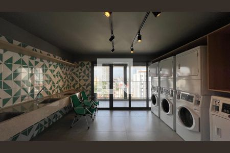 Studio à venda com 27m², 1 quarto e sem vaga Studio à venda com 27m², 1 quarto e sem vagaLavanderia